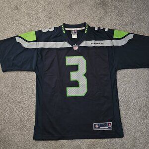 NFL PRO LINE licensed SEATTLE SEAHAWKS russell wilson #3 JERSEY home colorway